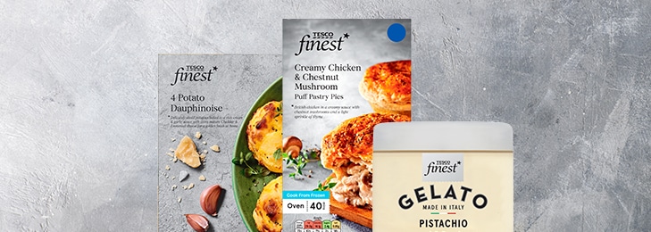 £7.50 Finest frozen Meal Deal