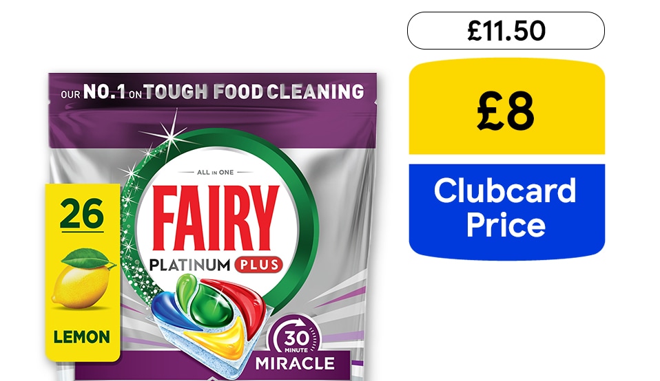 £8 Fairy Platinum Plus 30 Minute Miracle