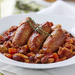Sausage cassoulet