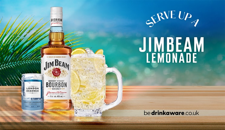 Serve up a Jim Beam Lemonade