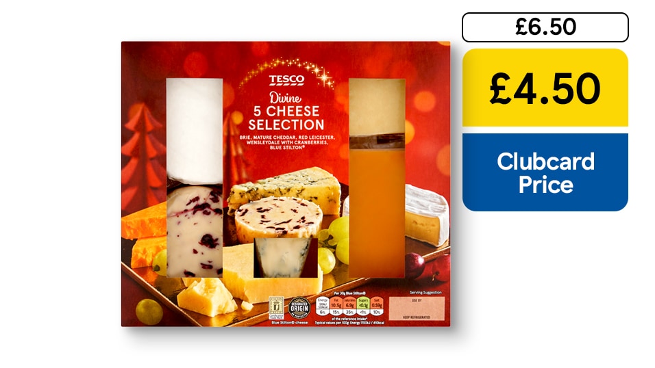 £4.50 cheese boards