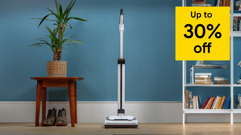 Up to 30% of cleaning and storage