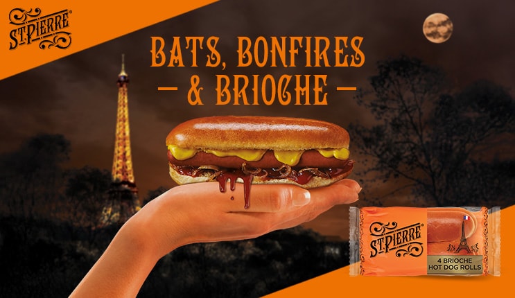 Make Halloween Magnifique. St Pierre brioche is a mouth-watering treat that will raise all your favourite dishes to new heights