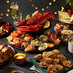 Christmas party food