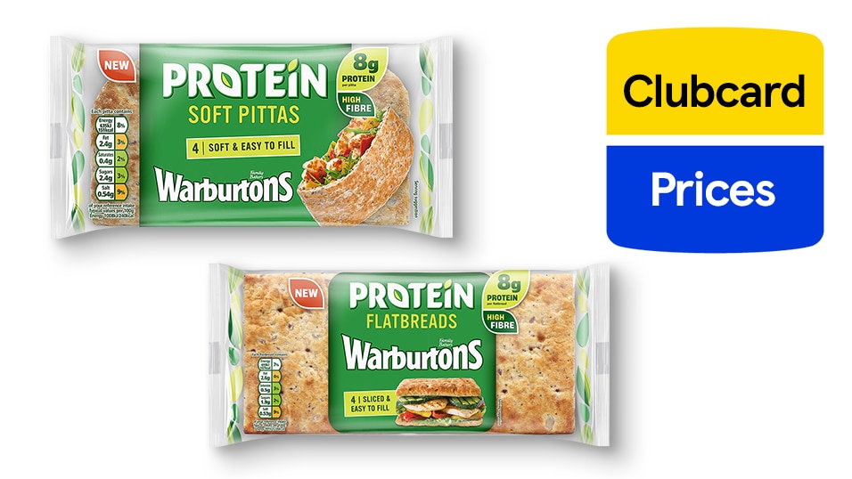Warburtons protein 4-pack