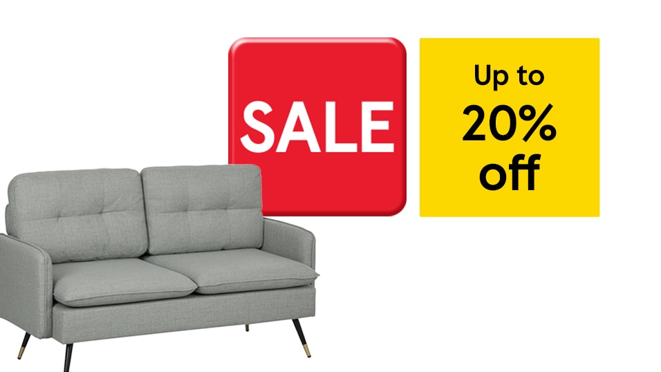 Up to 20% off selected furniture