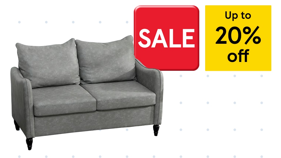 Up to 20% off furniture picks