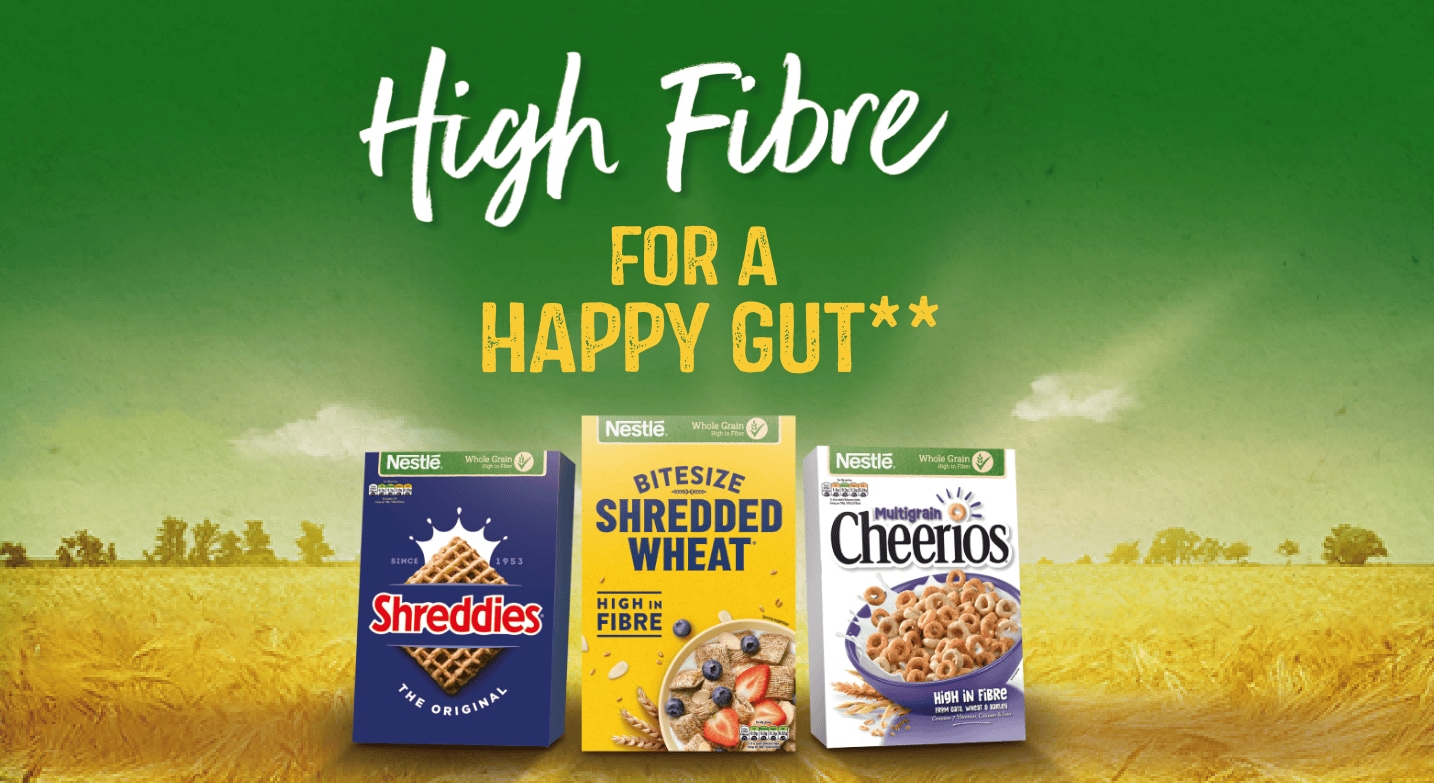 High fibre for a healthy gut
