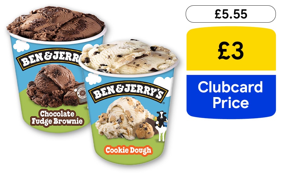 £3 Ben and Jerry's ice cream