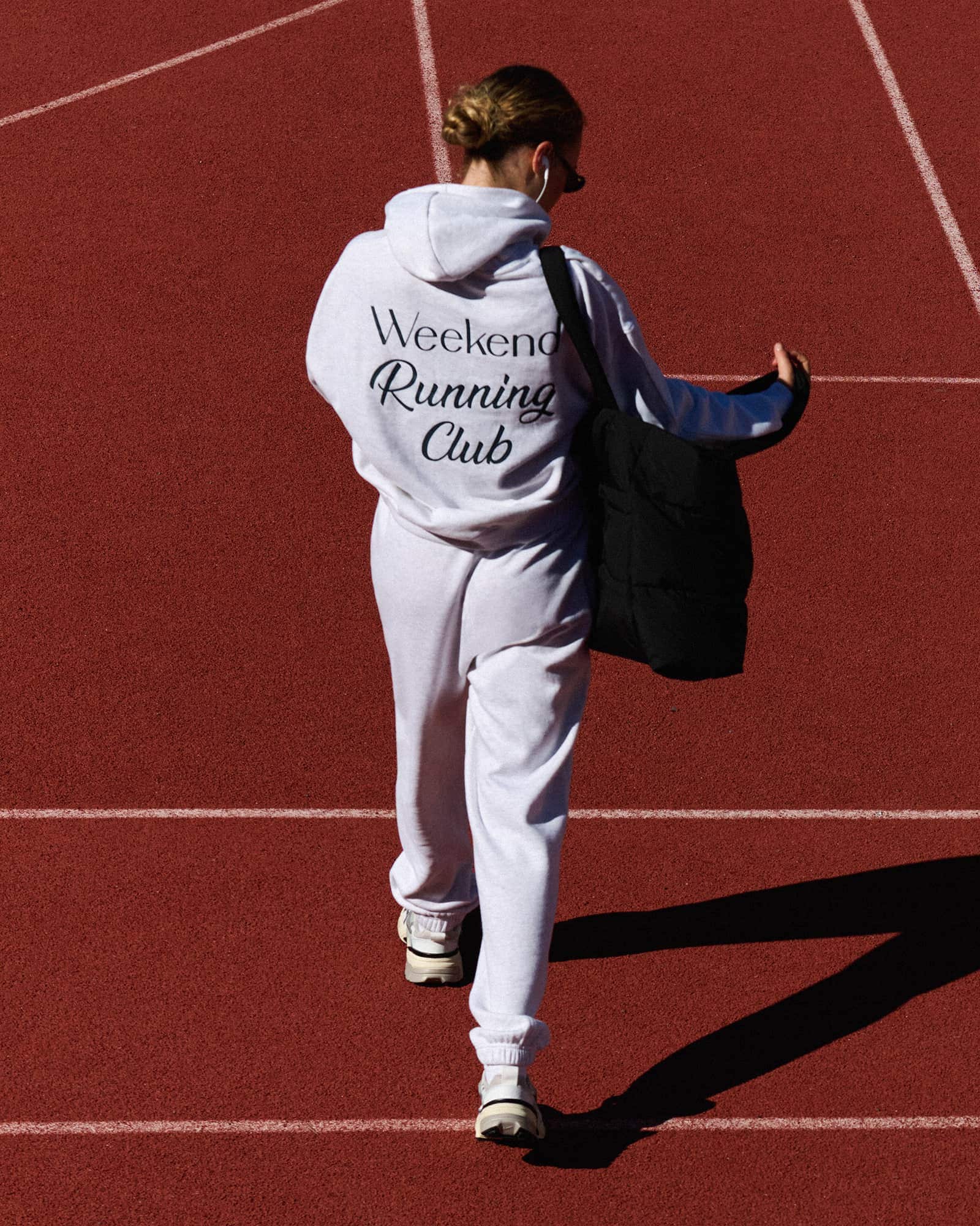 Grey athleisure hoodie