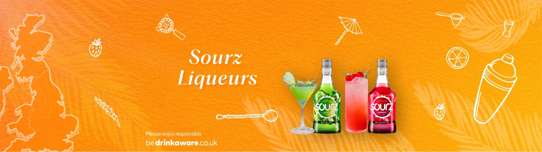 Discover the Flavour of Sourz Liqueurs