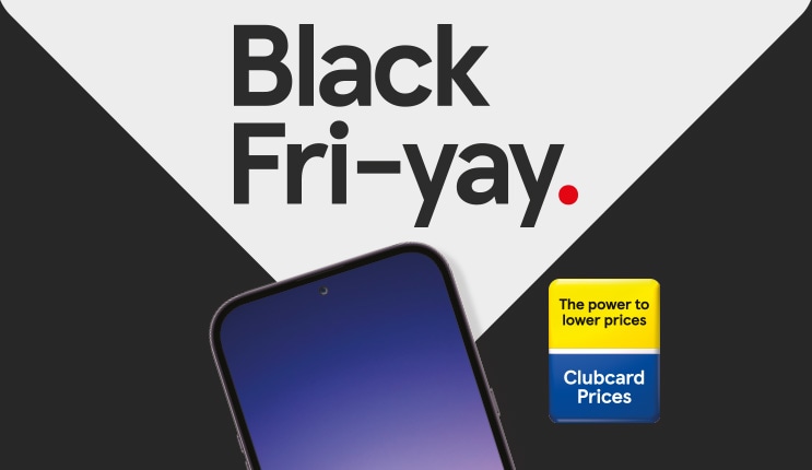 The Black Friday feeling lasts longer with Clubcard Prices.