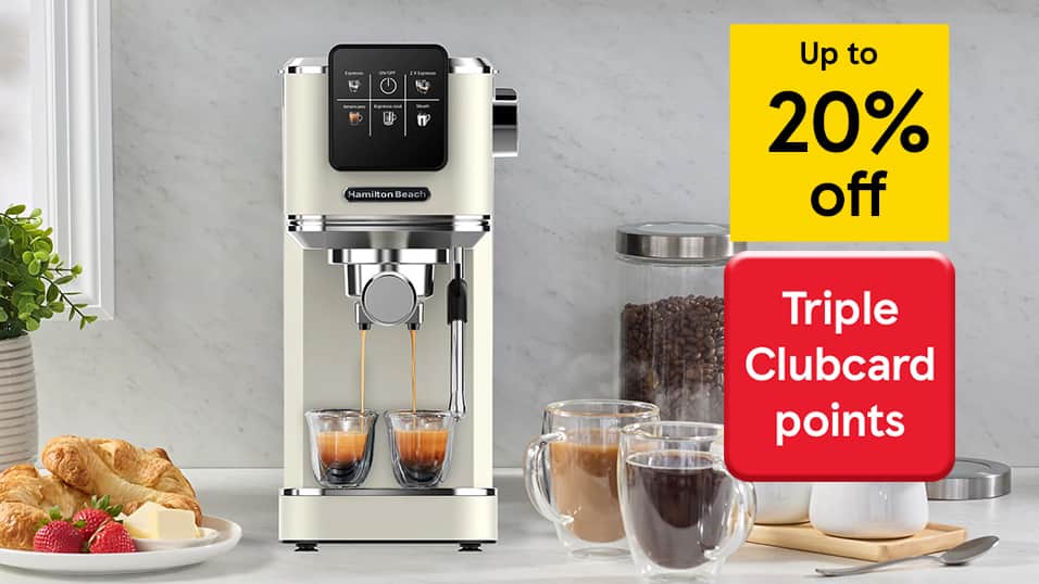 Up to 20% off kettles and toasters