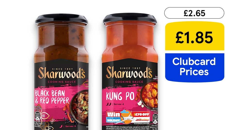 £1.85 Sharwood sauces
