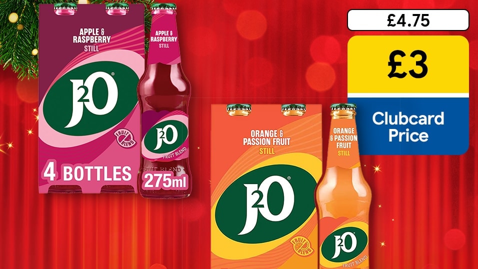 Drinks for all with £3 J20 4-packs