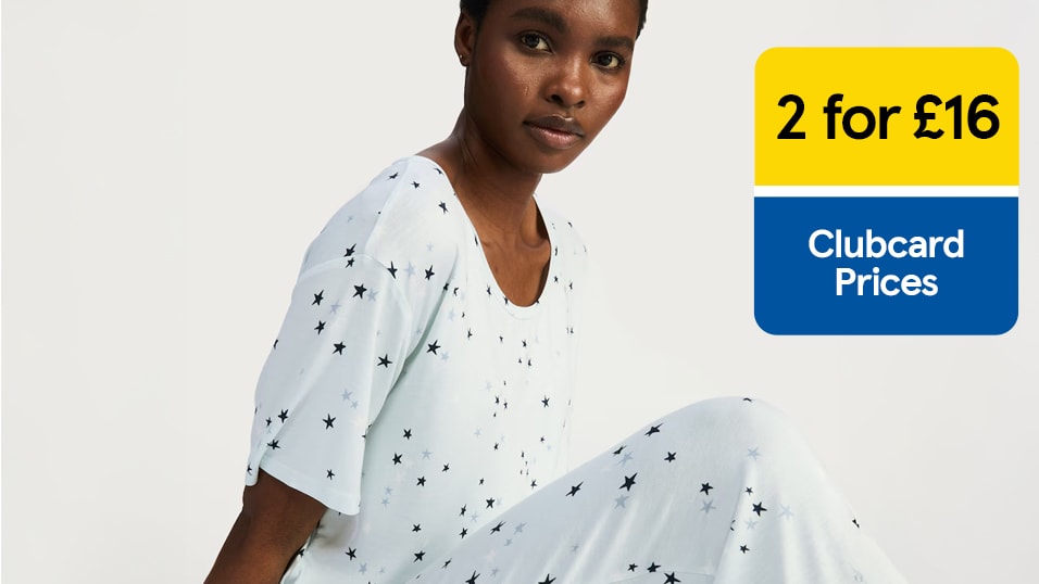 F&F 2 for £16 on women's nightwear