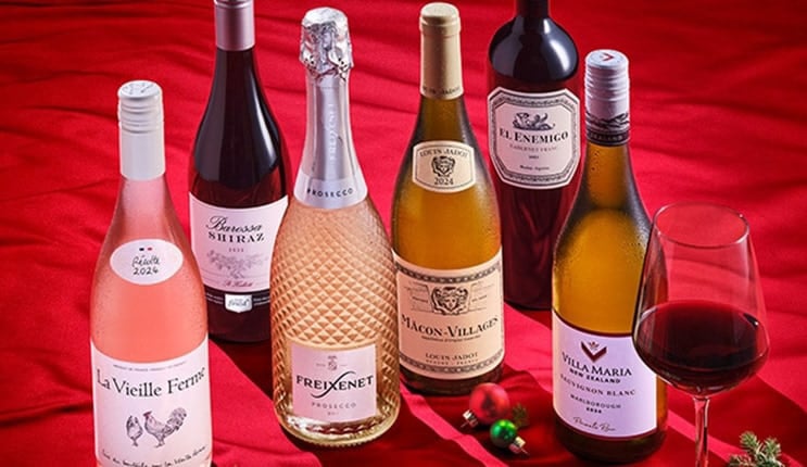 Christmas wines