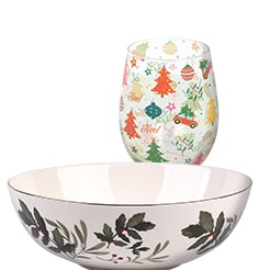 Tableware and glassware