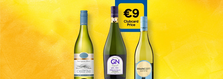 Celebrate with a crisp white or bubbly Prosecco