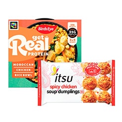 Ready meals and savoury bites