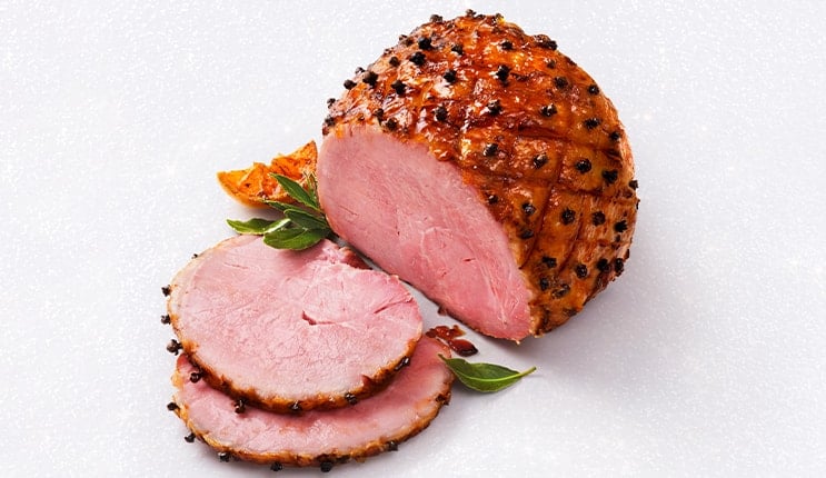 There's nothing like a sweet-roasted ham for the buffet table