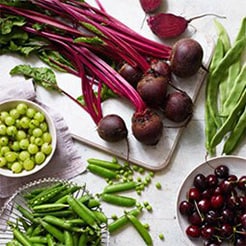 Fresh meats and veg