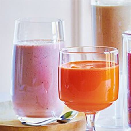 Soft drinks, juices and water