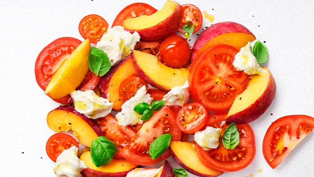 Get everything you need for a bursting burrata salad
