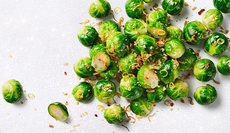 Light lemon and chilli complement nutty and earthy flavours