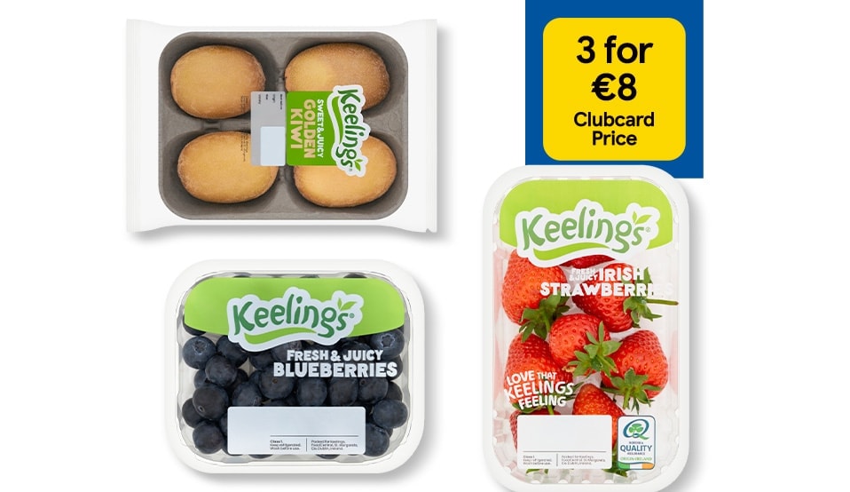 3 for €8 Keelings