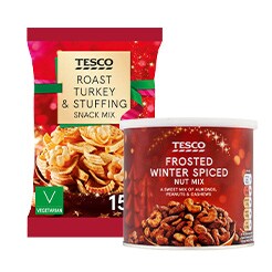 Crisps, snacks and nuts