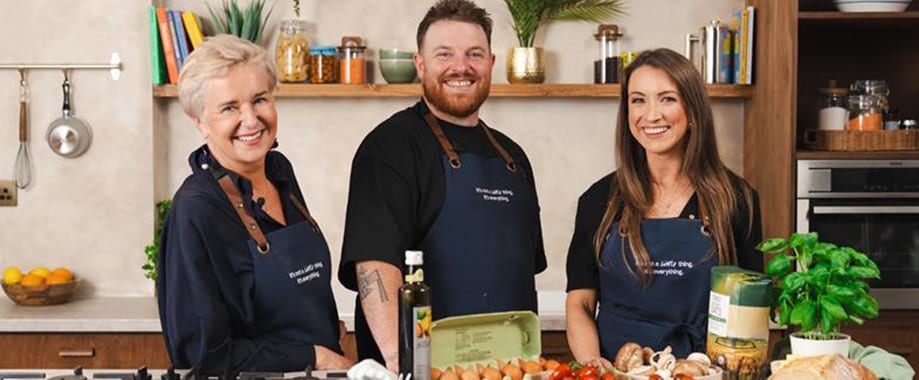 Get to know Aisling, Eunice and Marcus, and how food is everything to them
