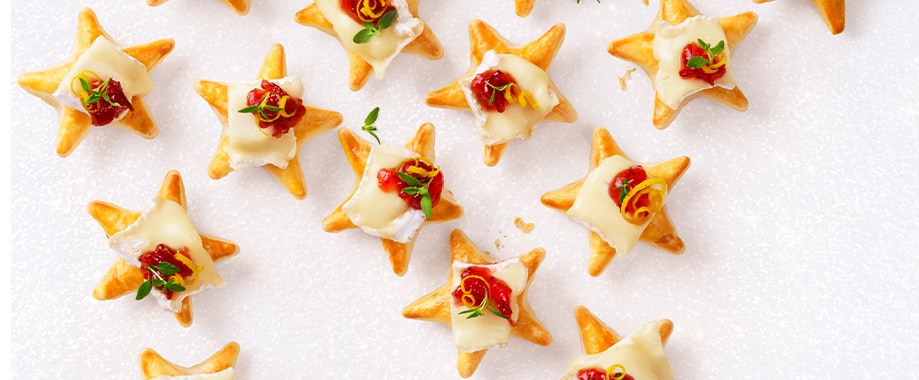 Serve these creamy Brie canapés and instantly impress guests