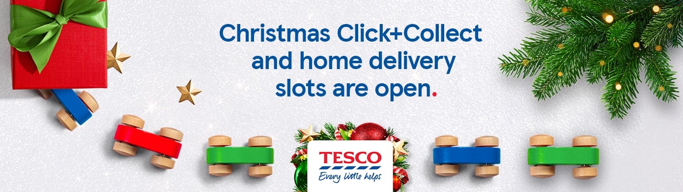 Christmas seasonal delivery Tesco Ireland