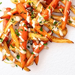 Tahini root veg