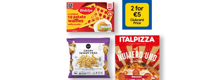 Top up the freezer with ingredients and easy-cook meals