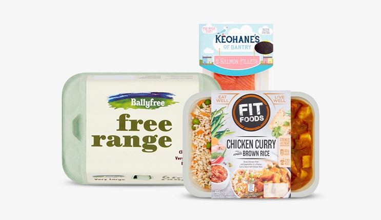 Like Ballyfree eggs, locally-sourced Keohane's of Bantry salmon and Cully & Sully meals