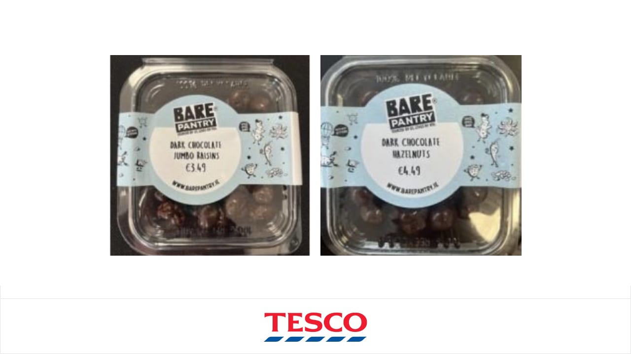 Various Bare Pantry chocolate covered products 