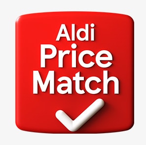  Image 3: Red Aldi Price Match logo.