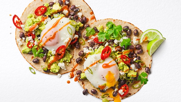 Kick-start your morning with these spiced-up egg tortillas