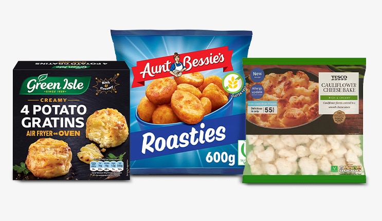 Perfect potatoes and veg