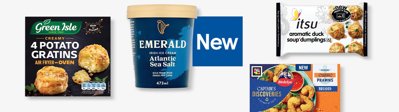 New products at Tesco Ireland