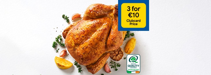 3 for €10 on meats 