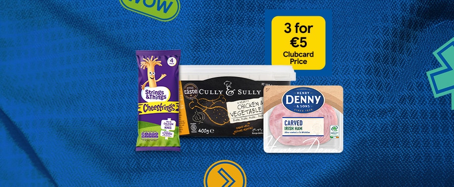 3 for €5 lunchbox fillers
