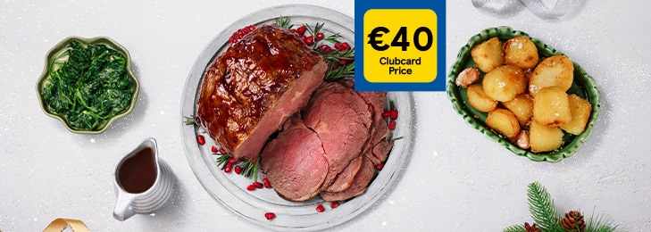 €40 Finest dry-aged ribeye joint