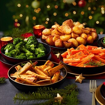 Veg, sides and trimmings