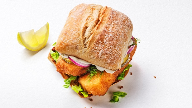 Shake up breakfast time with this sweet loaded 'taco'