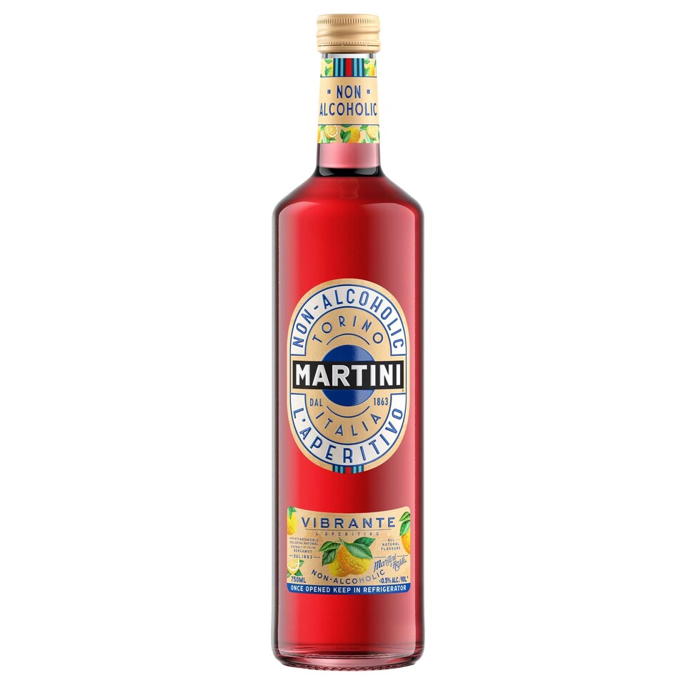 image 1 of Martini Vibrante Non-Alcoholic Aperitif 750Ml