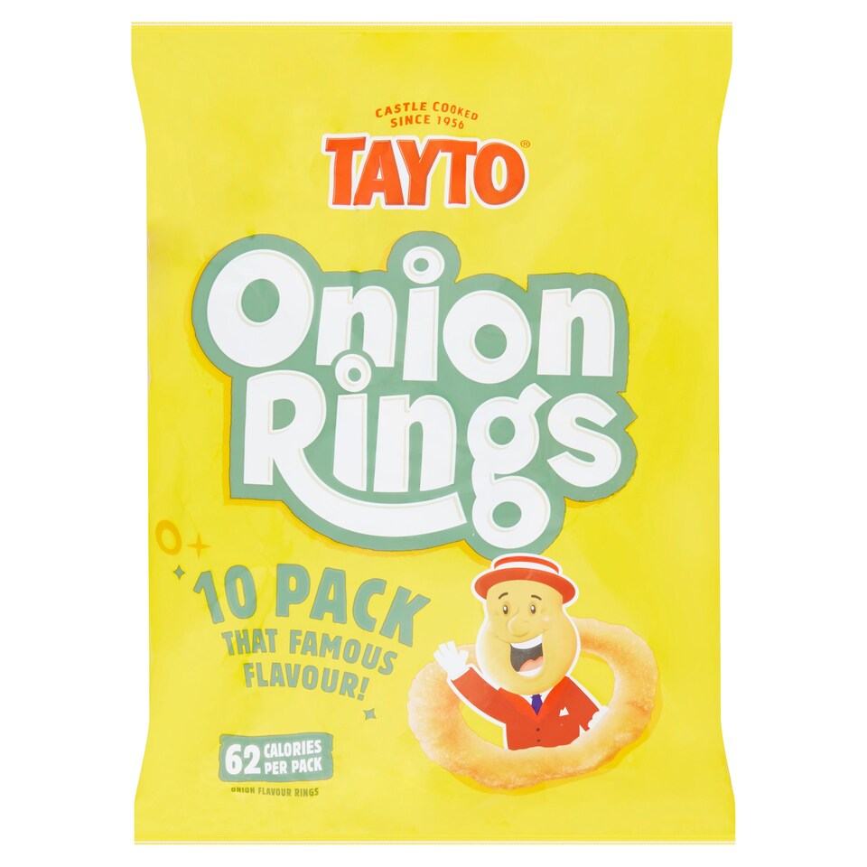 Tayto Onion Rings 10 Pack