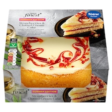 Tesco Finest Strawberries & Clotted Cream Cake